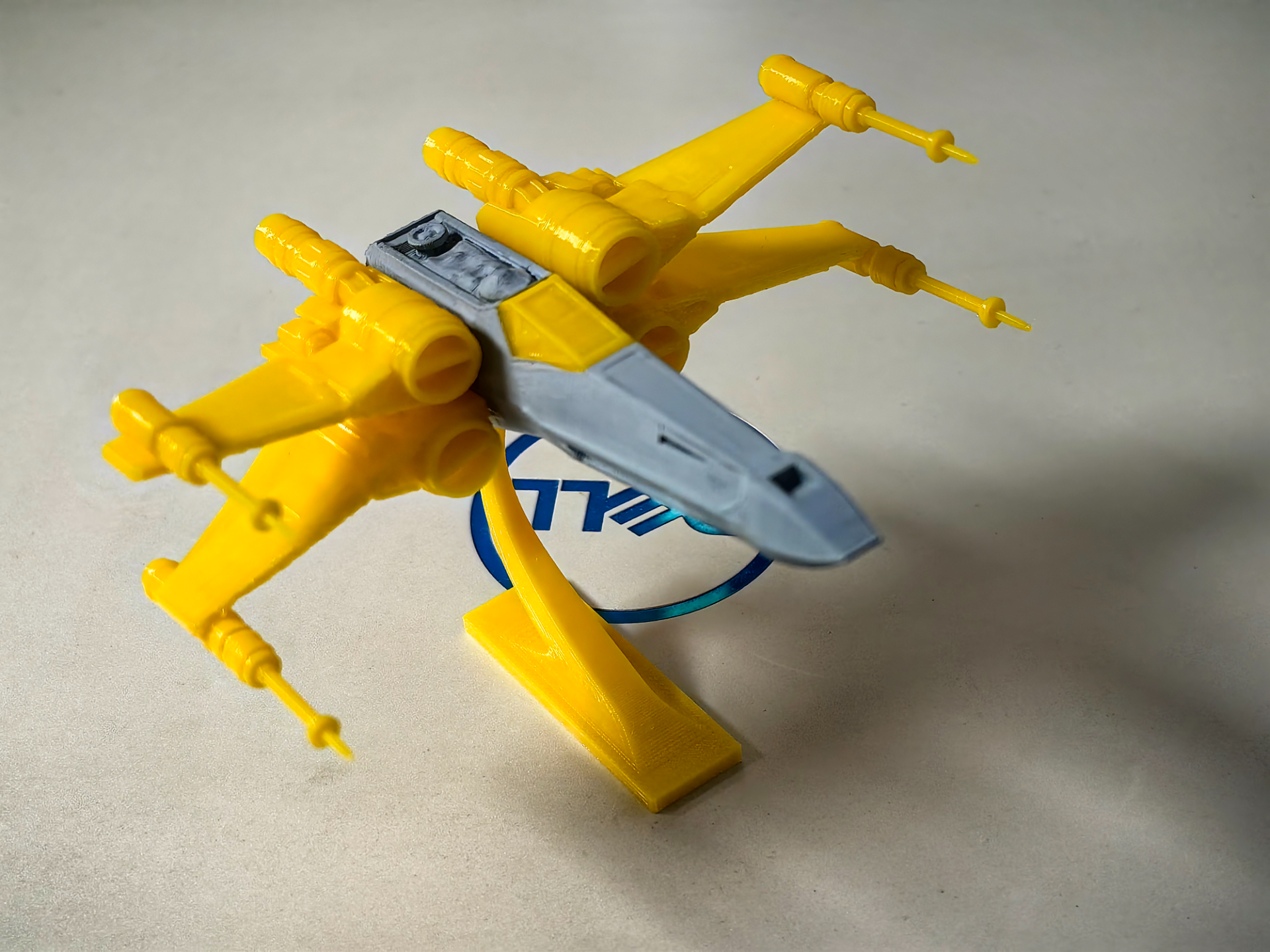 残料消耗者 带支架迷你拼装XWING FIGHTER X战机