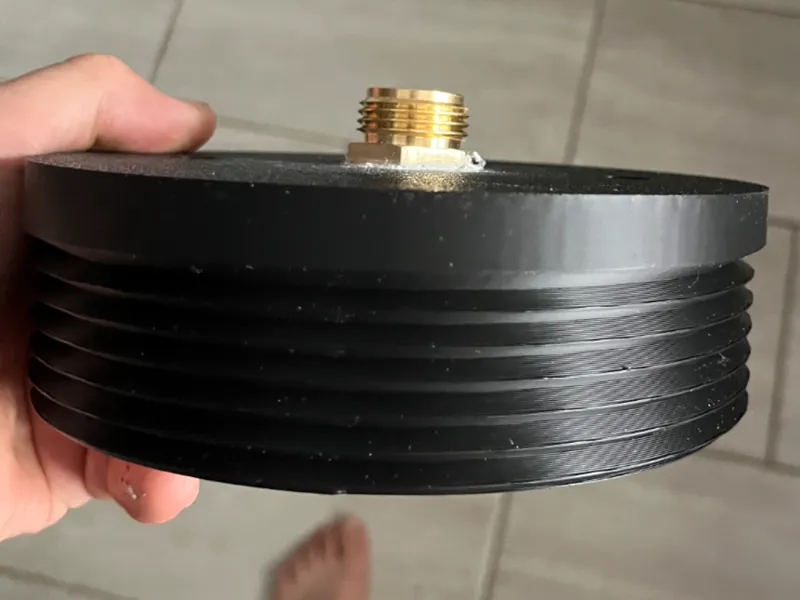 4.5x20 sediment filter backflush plate