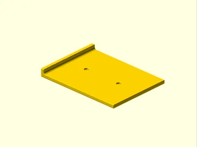 Speaker Plate for Clamp-On Studio Monitor Stand