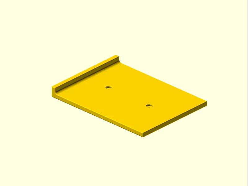 Speaker Plate for Clamp-On Studio Monitor Stand