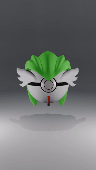 Gardevoir Themed pokeball