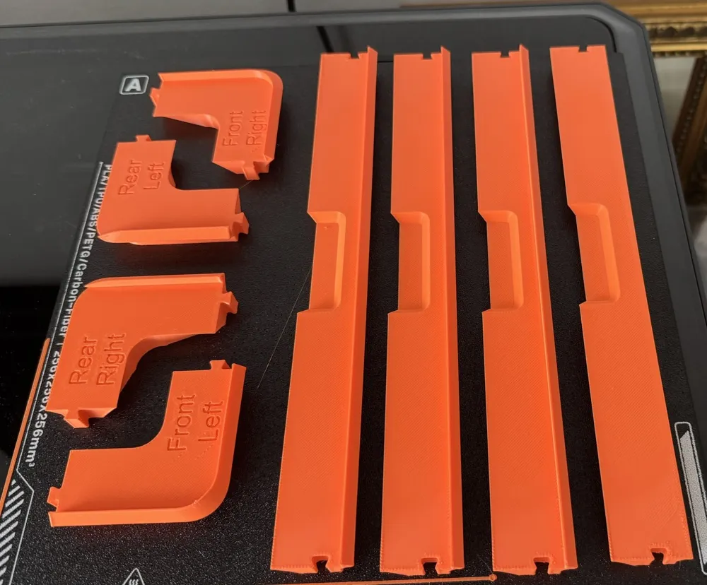 Lvaw Riser Centauri Carbon Low Riser with slideable lid - Free 3D Print Model ...