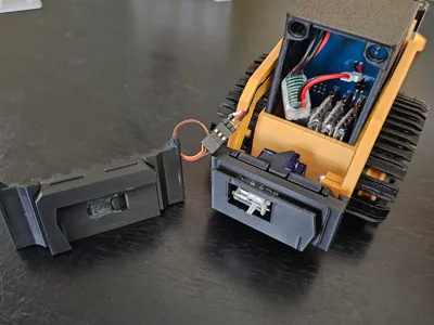 Profeeser boots bucket attachment and dettachment