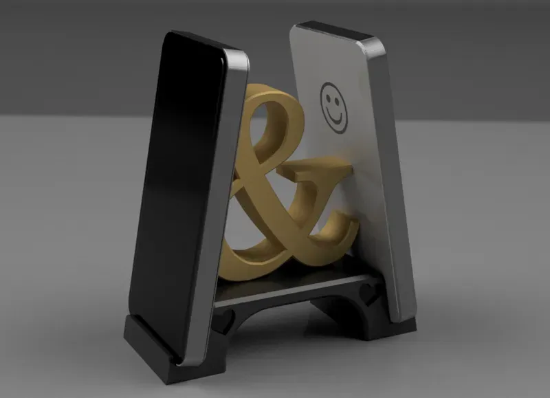 Cute Couples Phone Stand