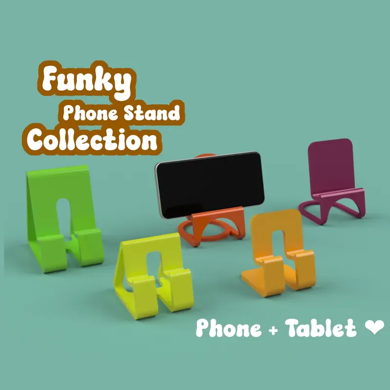 Retro Phone Stands