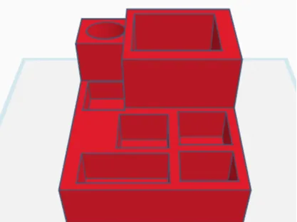Box for sorting M&ms