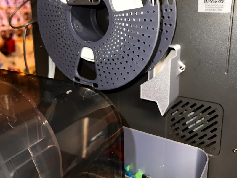 Kobra S1 Rear Filament Waste Box and Cover