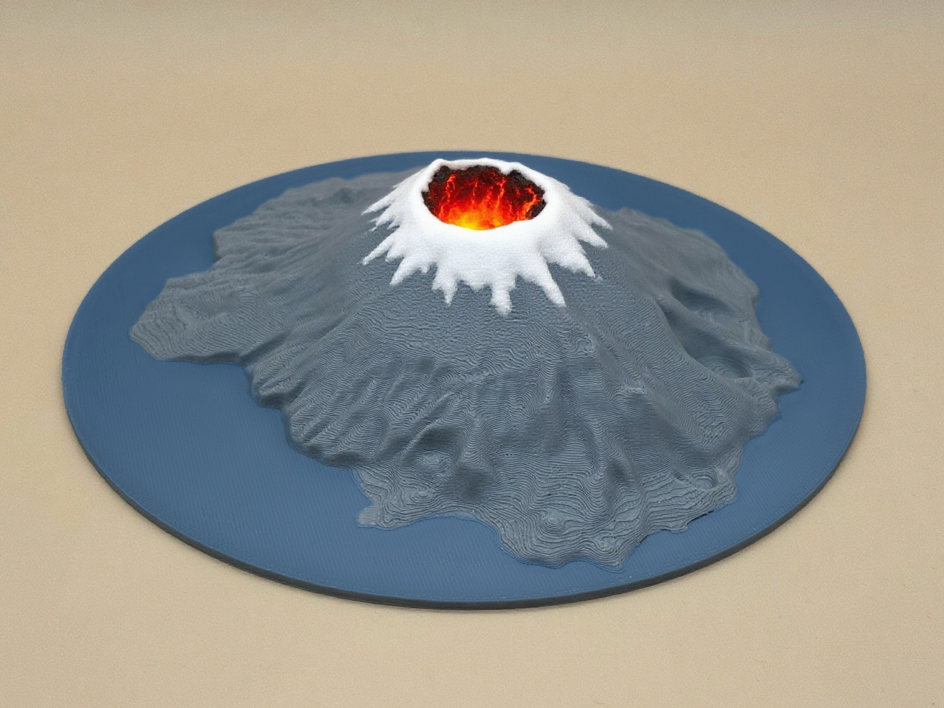 孤岛火山