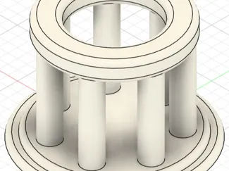 Rome pen Holder