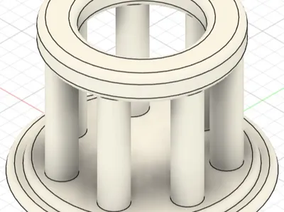 Rome pen Holder
