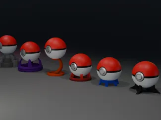 Pokeball Stands