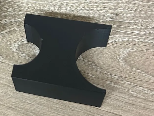 Gate spacer 1" & 3/4" diameter cutouts