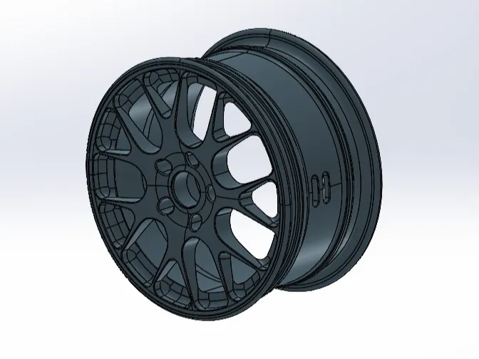 Miniature wheel hub keychainBBS轮毂挂件