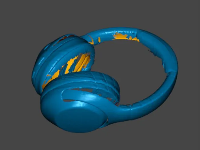 3D Scan of Sony WH-XB900N Headphones