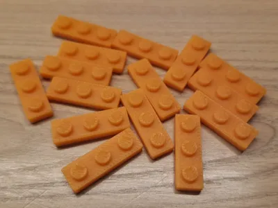 1x3 Lego-compatible brick