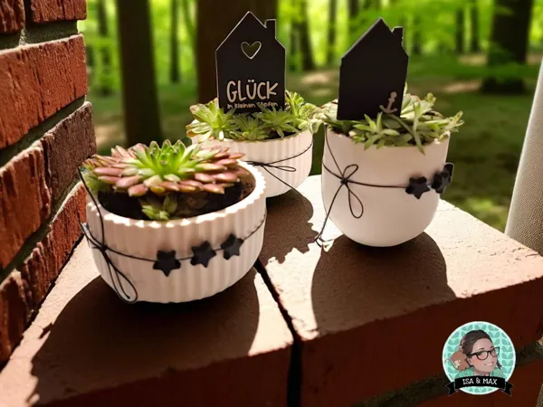 Petite maison pique-fleurs