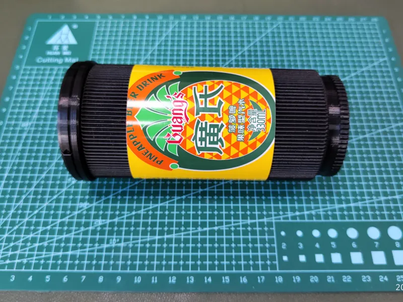 80mm/F2.8 酒红镜头改装内变焦