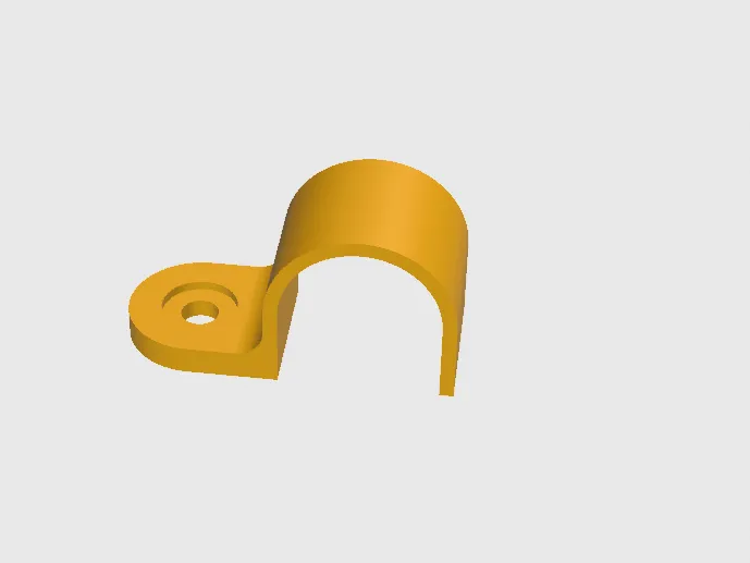 理线夹/金属软管骑马卡/M4螺母固定---适用金属软管16mm