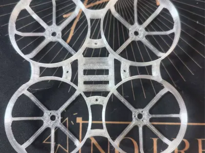 Custom-made frame for Meteor 75PRO, identical mounting holes