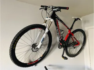 Soporte para colgar bicicleta en la pared