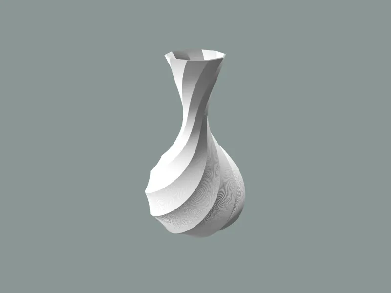Jarrón Espiral