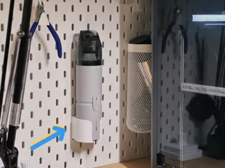小猴车载吸尘器 ( HOTO Air Capsule ) 宜家洞洞板支架