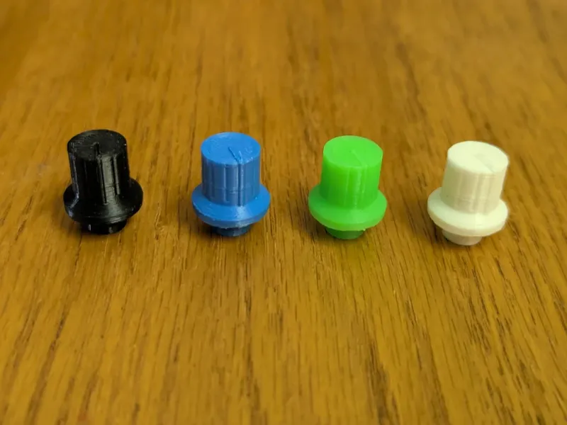 Speaker adjustment knob