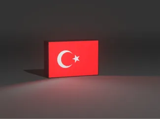 Türk Bayrağı Light Box