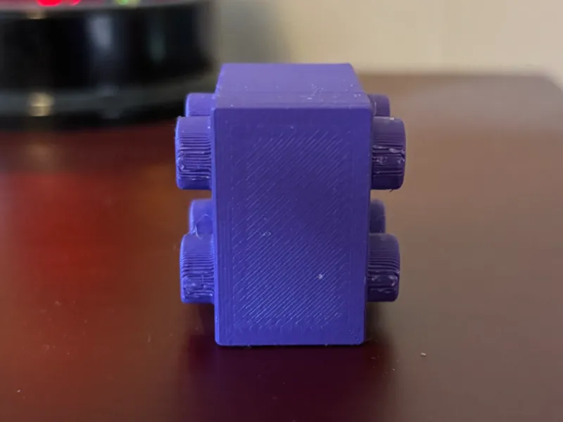 Double studded Duplo brick