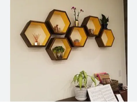 Hex shelf