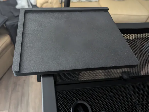 Étagère d'angle pour cabine DJ portable