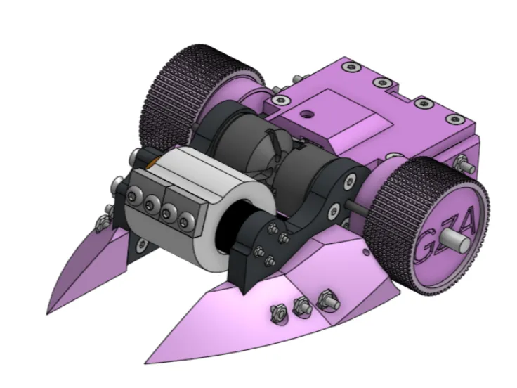 Ant weight combat robot model