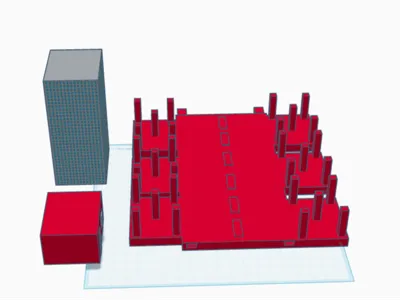 cyberbrick modular city