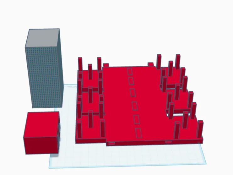 cyberbrick modular city
