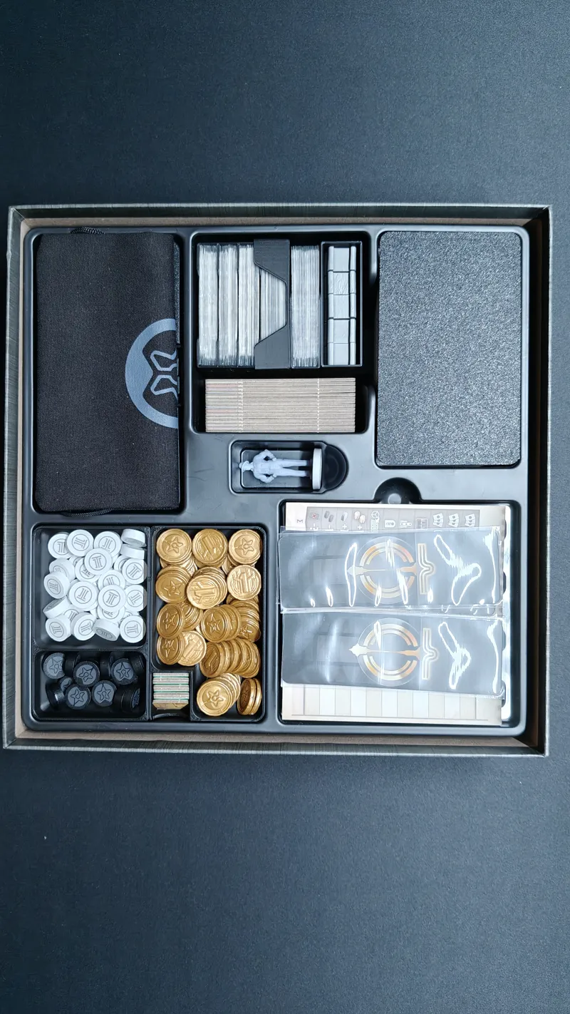 Twilight City + Maurice board game insert