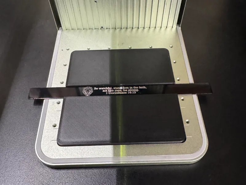 Xtool F1 aluminum bracelet jig