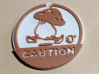 Walking Mushroom Keychain - Dungeon Meshi