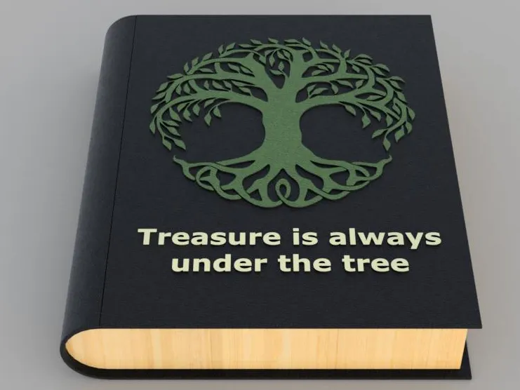 Book with a secret