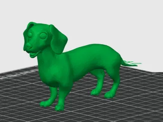 Low poly Daschund (sell it)