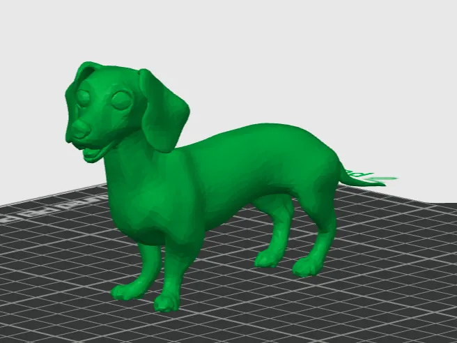 Low poly Daschund (sell it)