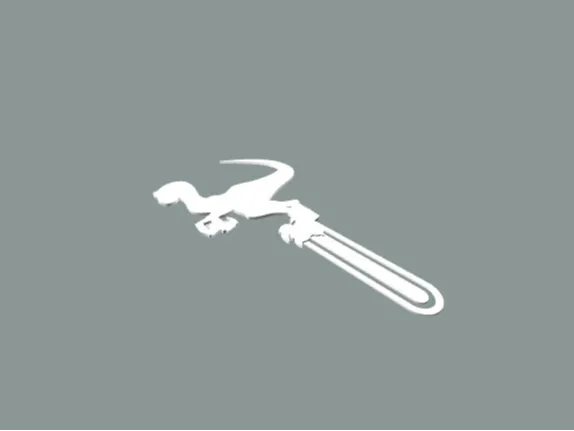 blue bookmark