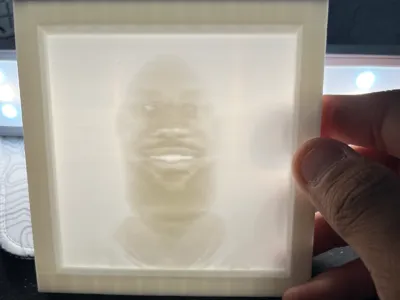 Lebron Lithophane