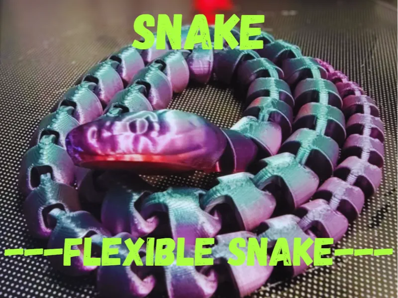 Flexible snake - funny