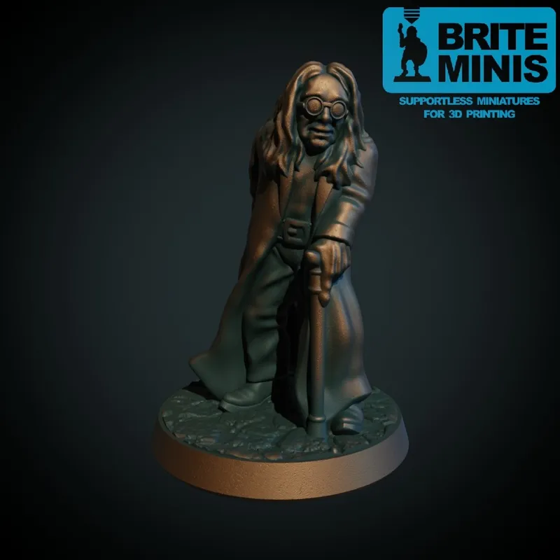 The Wizard (supportless, FDM friendly)