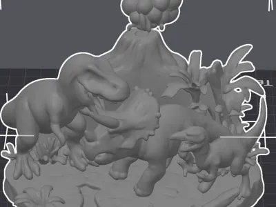 dino fight