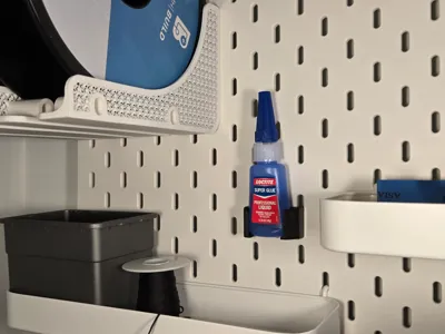 SKADIS attachment for loctite super glue