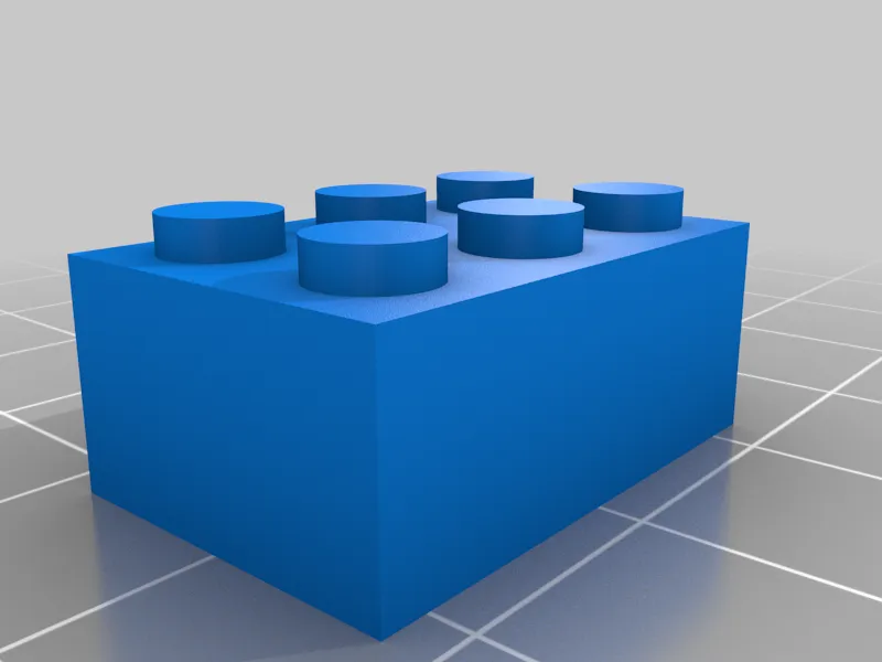 2x3 Klemmbaustein Legokompatibil
