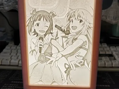 The Idolmaster - Haruka Amami and Miki Hoshii