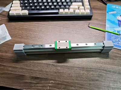 Voron X-axis guide rail mounting aid