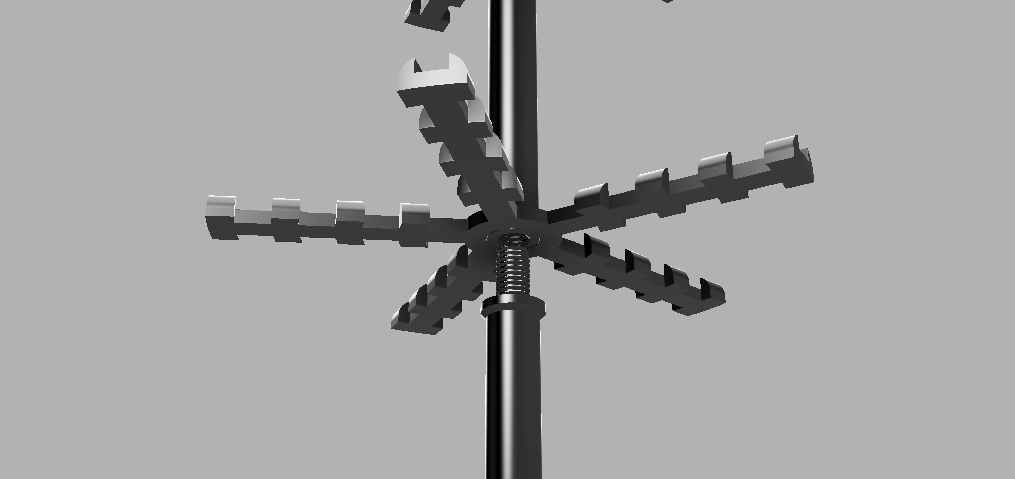 Keychain display rotating and stackable - Free 3D Print Model - MakerWorld